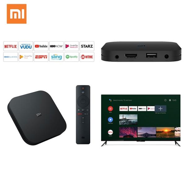 Global Version Xiaomi TVBOX S Android 8.1 4K Ultra Set top Box 4K Android TV Box