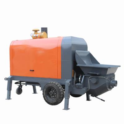 Small Line Concrete Pump Hbt 40 Diesel/ Electric Small  Mini