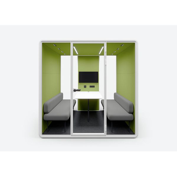 Офисные камеры подключены к сети кабеля молчаливые камеры поддержки установки оборудования для выставки, показывающей продукт на стенде