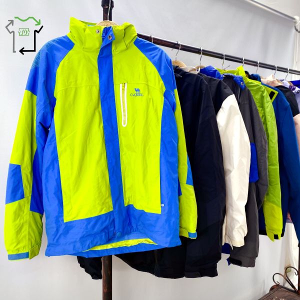Waterproof Outdoor Used Brand Clothes Mixed Size Second Hand Jackets For Mountaineering