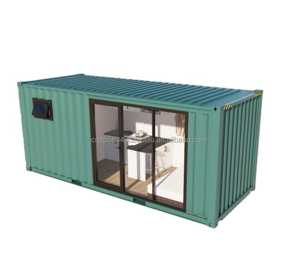 Steel Frame Galvanized Steel Bending 180g Modern 20FT 40FT Prefabricated House for Shipping Container Garden Home Hotel