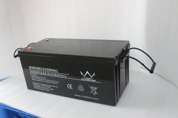 Sealed Deep Cycle  Inverter Batteries 12V 200AH Low Self Discharge