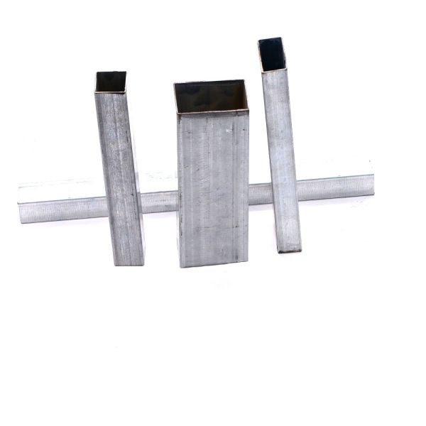 Трубка квадрата трубки черноты DIN 40X40 прямоугольная стальная 20mm гальванизированная