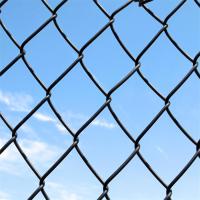 Galvanized Used Chain Link Fence Factory 9 Gauge Metal in Stock Garden Fence
