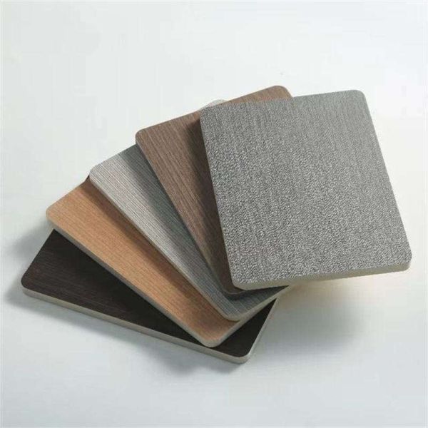 Factory Direct Sales Bamboo Charcoal Board Wood Carbon Crystal Board Veneer Wall Board
