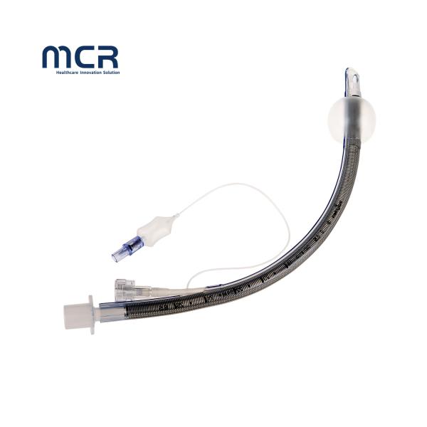 Reinforced Video Channel Visual Single Lumen Endotracheal Tube without Camrra