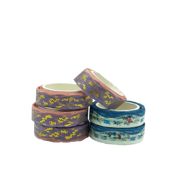 Умирает отрезанная лента для маскировки Washi фольги яркого блеска наградная