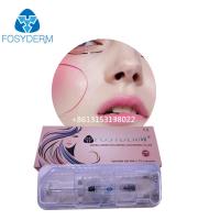 a cruz 1ml ligou a injeção cutânea ácida hialurónica do enchimento profunda para o nariz Chin Cheek