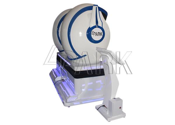 Attract And Fashion 9D VR Simulator / Virtual Reality Roller Coaster Motion Chair