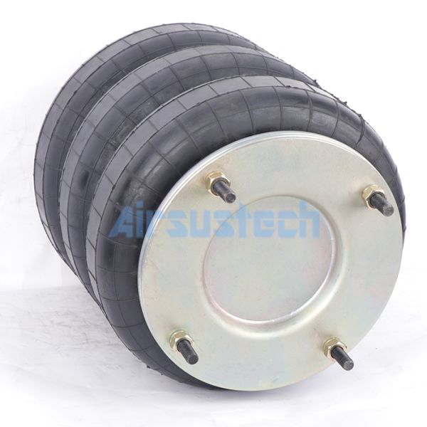 Convoluted Air Spring Dunlop Springride SP1539 Triple Rubber Bellow Hight Quality