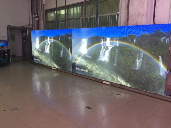 P3 rendering Full Color Rental LED Video Wall Screen for stage background