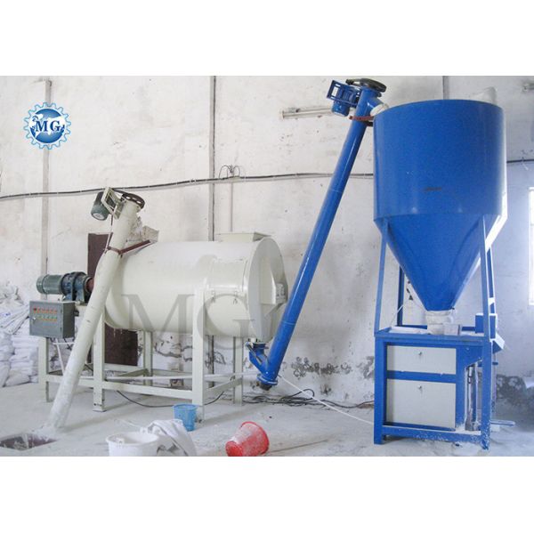 1-5 T/H Capacity Dry Mortar Mixer Machine with 20kw Power and Automatic Packing for Tile Adhesive Manufacturing