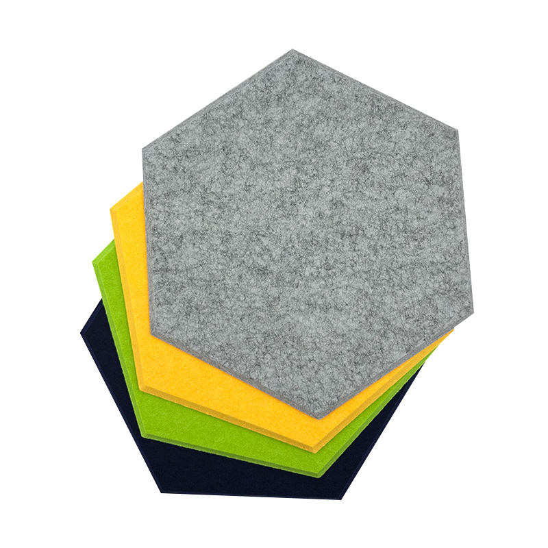 Fireproof Hexagon Soundproof Panels Noise Reduction Hexagon Sound Absorbing Panels