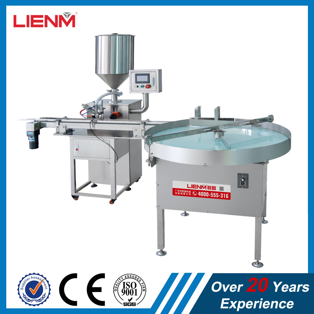 Automatic face cream ointment lotion filling machine Cream Filling Machine Body Cream Gel Piston Filler/Balm Jar Filling