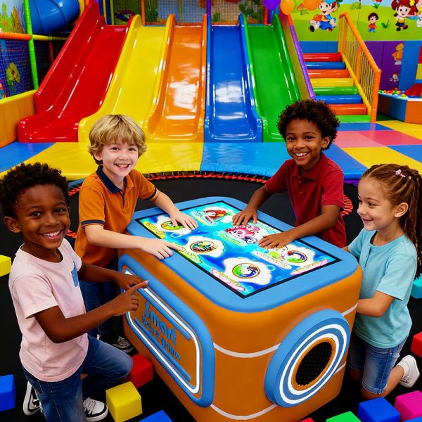 Indoor Playground Touch Screen Table Game Digital Amusement