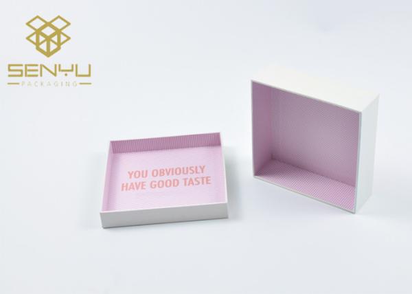 Cardboard Luxury Gift Box Packaging / Base And Lid Luxury Paper Box ISO9001