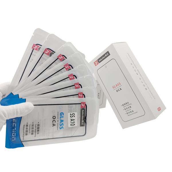 2-in-1 Glass With Oca for A10S A11 A20s A02 A22-4G A20 A30 A40 A41 A53 For Samsung Mobile Phone Front Outer Glass Oca