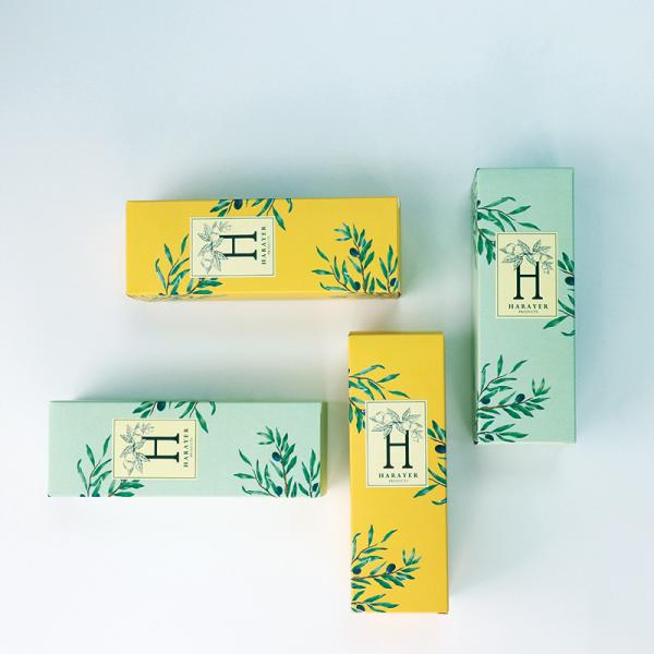 Biodegradable Hot Stamping Cosmetic Essence Face Mask Paper Box