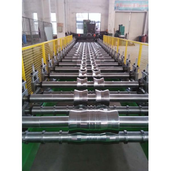 House Roof Panel Roll Forming Machine , Aluminium Roofing Sheet Making Machine