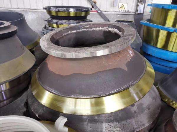 Casting Parts Cone Crusher Mantle And Concave With Manganese Steel Material