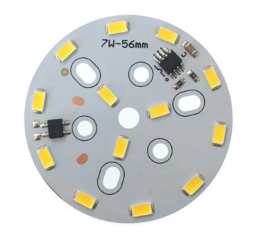 Espessura de alumínio branca do núcleo 1.6mm do metal da condutibilidade térmica da placa 1.0W do PWB de Soldermask