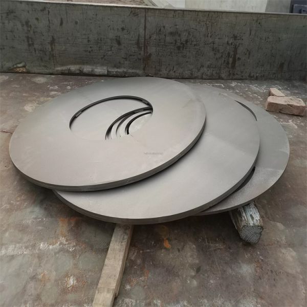 Outdoor Cooking Corten Steel Hemisphere Fire Pit D1000mm Abrasion Resistance