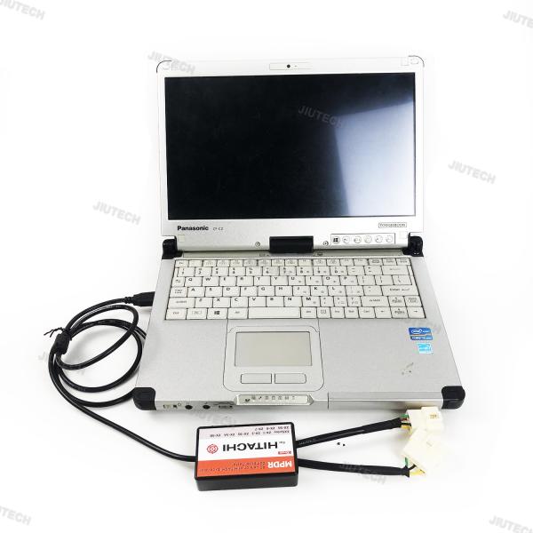 Outil de diagnostic haute vitesse MPDR 3.9 pour excavatrice, chargeuse sur pneus, transporteur à chenilles Hitachi pour Hitachi ZX-1 ZX-3 ZX-3G ZX-5 avec ordinateur portable CFC2