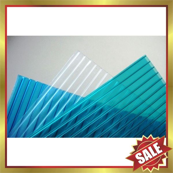 PC hollow panel,twin wall pc sheeting,cell polycarbonate sheet,hollow pc