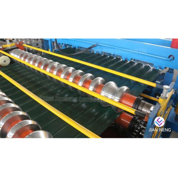 Color Steel Metal Glazed Roll Forming Equipment For Outdoor Decorate