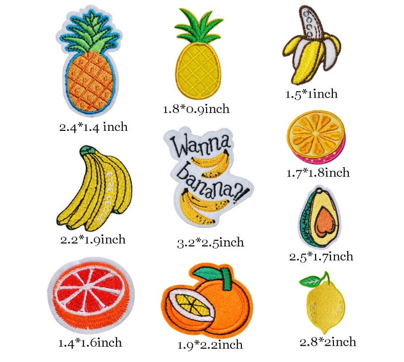 Embroidered Fabric Iron On Garment Patch Sew On Applique For Clothes Dress Jeans