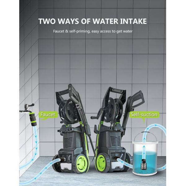 каталка мойки спрейера портативной промышленной электрической высокой шайбы силы давления водоструйной более чистая