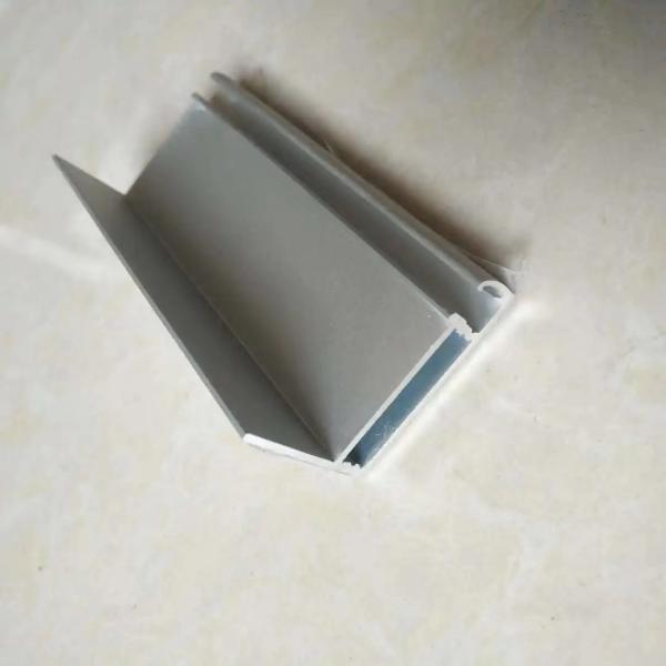 Customized Silver Aluminum Profiles Customized Thickness Mill Finish / Powder Coated