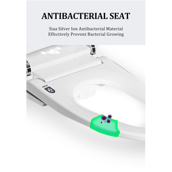 Hot Selling Sanitary Ware Intelligent Seat Heating Ceramic Automatic Smart Toilet