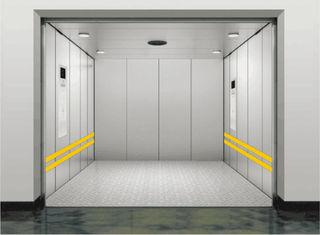 Painted Steel / Hairline Stainless Steel Car Lift Elevator FUJI AC VVVF