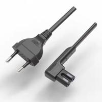 CE ENEC AC Européen à 2 broches C7 prise électrique 2.5A 250V 2 broches Eu câble électrique