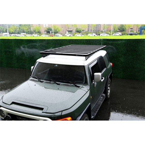 Universal Black Aluminum Alloy Solar Roof Carport for TOYOTA FJ CRUISER Sturdy Design