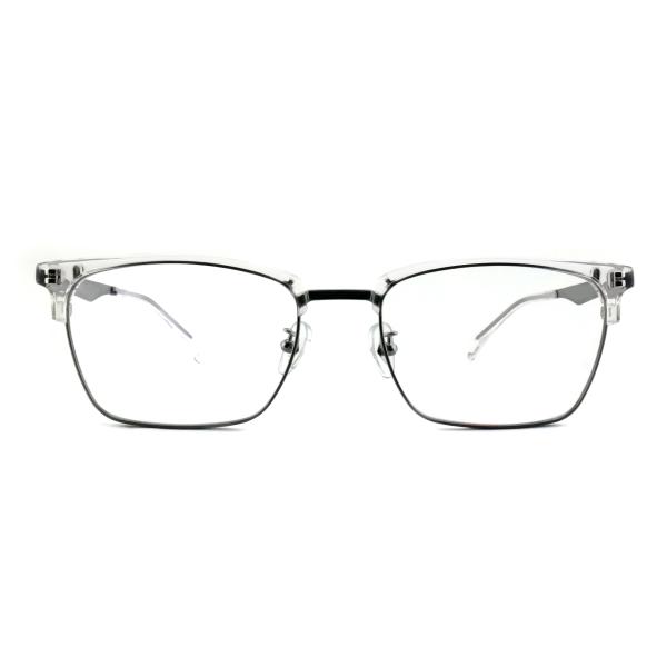 FP2648 Óculos clássicos de metal de acetato Vintage quadrados Unisex Frame Óculos