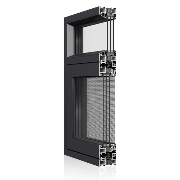 Multi Function Thermal Insulation Soundproof Housing Aluminium Tilt and Turn Casement Window