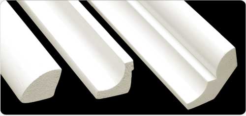 Огнеупорные Recyclable профили доски обхода PVC для крытого украшения