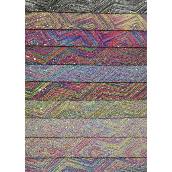 DIY hairbow decoration shoe bag Grade 3 Chunky Glitter Sheet Leather Fabric