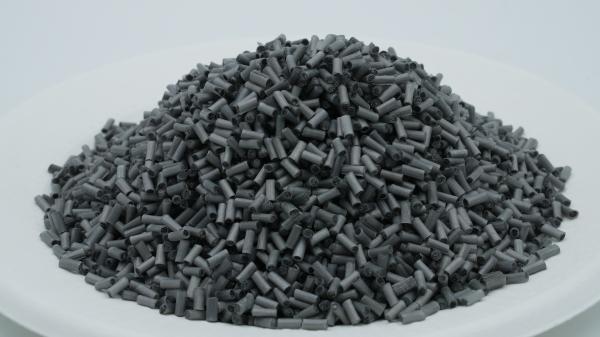 Material de plásticos condutores de aço inoxidável da fibra comprimento de 4mm - de 10mm