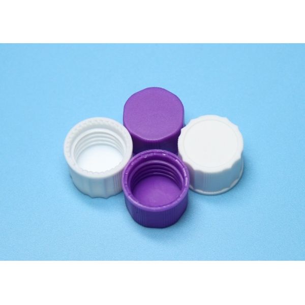 Завинчивая пробка пробирки ПП материальная пластиковая, завинчивые пробки белизны 14мм для пробирок винта