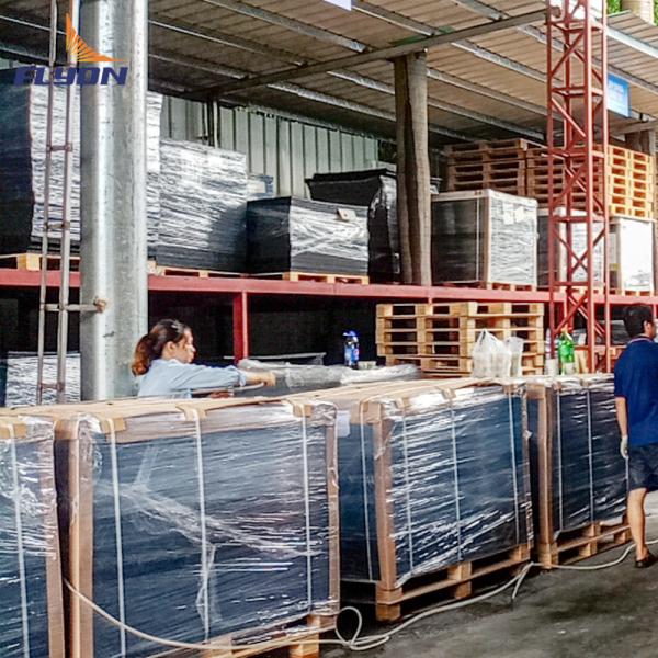 Pavimento de borracha resistente ao deslizamento para segurança interna / externa