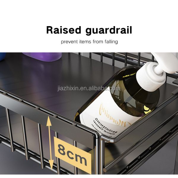 Saver Space Storage Holders & Racks Bathroom Organization Washing Drying Machine Stand Stacking Over Shelf Sliding Basket Drawer