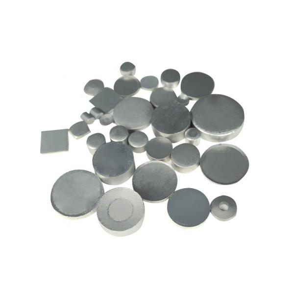 99.5% Pure Aluminum Slugs For Tubes Containers Bottles 3-10mm Customized Hardness