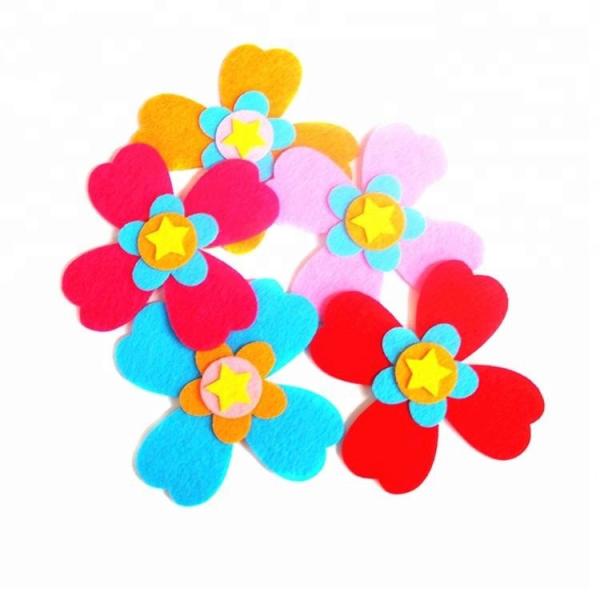 Card Making Flower Die Cut Felt Party Wedding Wall Decoration Eco Friendly