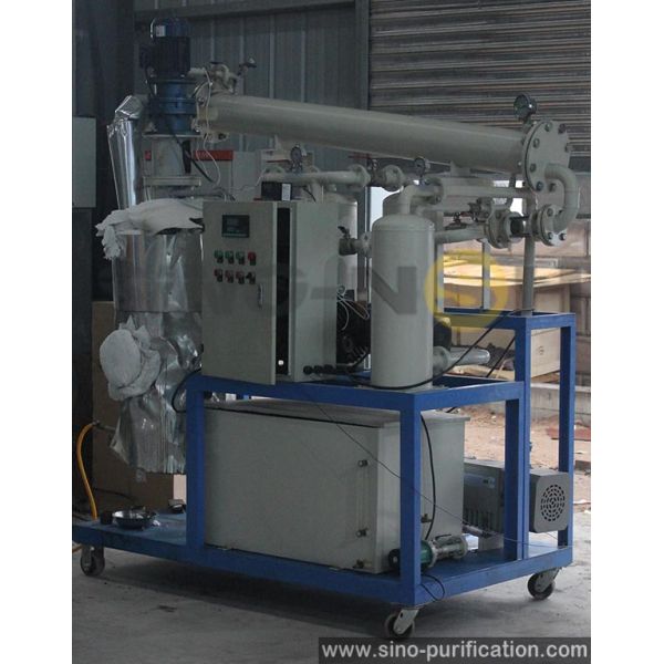 5T/D дегазируя регенерацию масла очистителя машинного масла 16KW Distillated