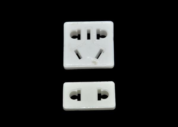 Supper Beige Color Insulating Electrical Steatite Ceramic Plug High Heat Resistance
