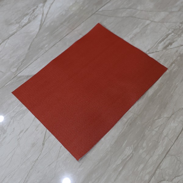 0.8mm Double Side Silicone Coated Fiberglass Fabric For Oil And Gas Heat Protection