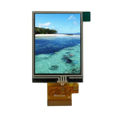 2,4 exposição Resistive 8080 do soquete MCU 2,4 Tft do módulo 240*320 40P da exposição de TFT do toque da polegada
